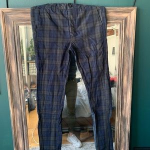 Topman plaid pants